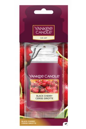 Yankee Candle BLACK CHERRY Car Jar zapach samochodowy