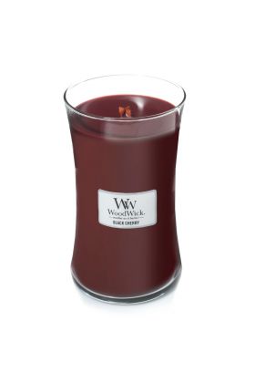 WoodWick BLACK CHERRY świeca duża 609,5 g