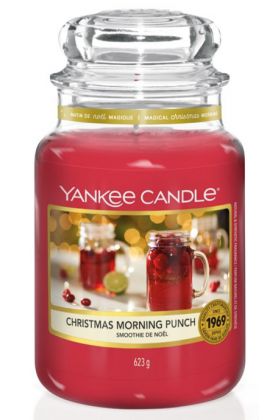 Yankee Candle CHRISTMAS MORNING PUNCH słoik duży