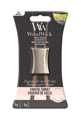 WoodWick COASTAL SUNSET Pałeczki zapachowe- baza z pałeczkami