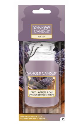 Yankee Candle DRIED LAVENDER & OAK Car Jar zapach samochodowy