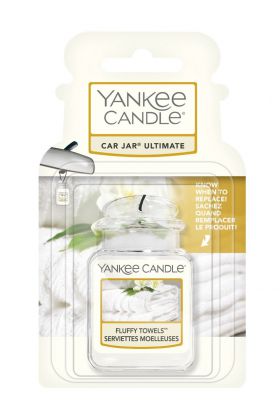 Yankee Candle FLUFFY TOWELS™ Car Jar Ultimate 24 g