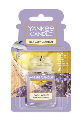 Yankee Candle LEMON LAVENDER Car Jar Ultimate Zapach Samochodowy