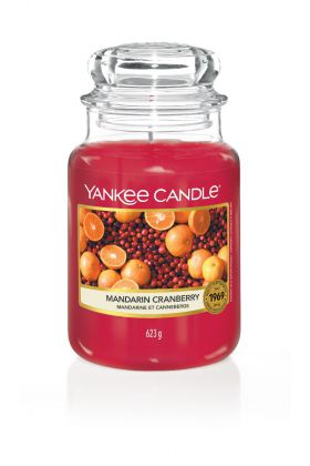 Yankee Candle MANDARIN CRANBERRY świeca duża 623 g