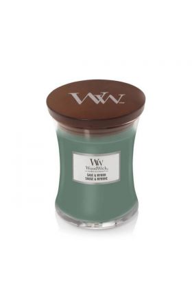 WoodWick SAGE & MYRRH świeca średnia 275 g
