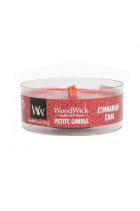 WoodWick CINNAMON CHAI świeca petite 31 g