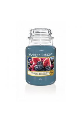 Yankee Candle Mulberry & Fig Delight słoik duży 623 g