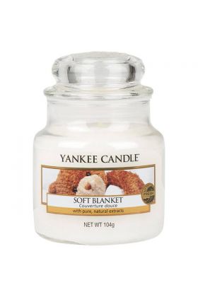 Yankee Candle SOFT BLANKET Świeca słoik mały 104 g
