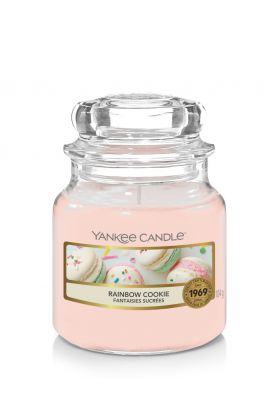 Yankee Candle RAINBOW COOKIE Świeca słoik mały 104 g
