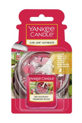 Yankee Candle RED RASPBERRY car jar ultimate zapach samochodowy