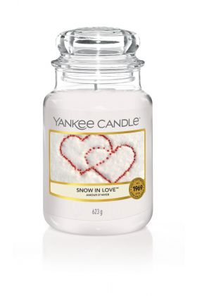 Yankee Candle SNOW IN LOVE™ słoik duży