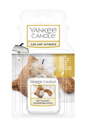 Yankee Candle SOFT BLANKET Car Jar Ultimate Zapach Samochodowy