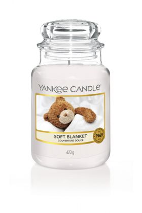 Yankee Candle SOFT BLANKET słoik duży 623 g