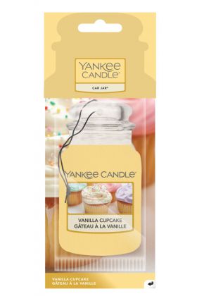 Yankee Candle VANILLA CUPCAKE Car Jar zapach samochodowy 14 g