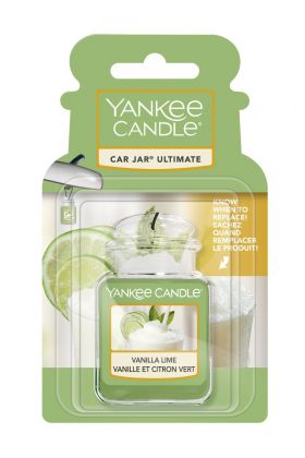 Yankee Candle VANILLA LIME Car Jar Ultimate Zapach Samochodowy